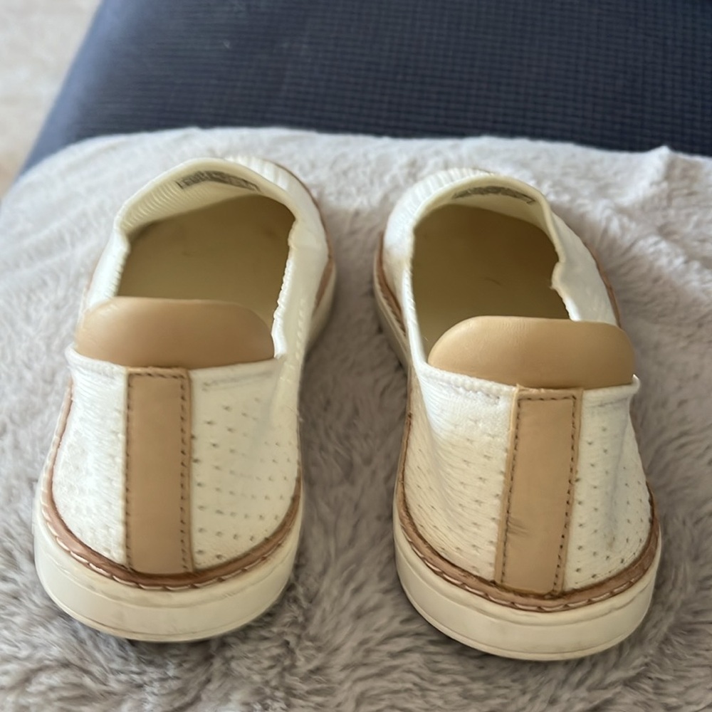 UGG Women’s Cream Knit Slip-On Sneakers - Picture 5 of 11